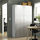 BESTÅ - kombinasi penyimpanan dengan pintu, putih Kallviken/abu-abu muda efek beton, 120x42x193 cm | IKEA Indonesia - PE823978_S1