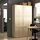 BESTÅ - kombinasi penyimpanan dengan pintu, efek kayu oak diwarnai putih/Hanviken efek kayu oak diwarnai putih, 120x42x193 cm | IKEA Indonesia - PE823990_S1