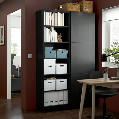 BESTÅ storage combination with doors