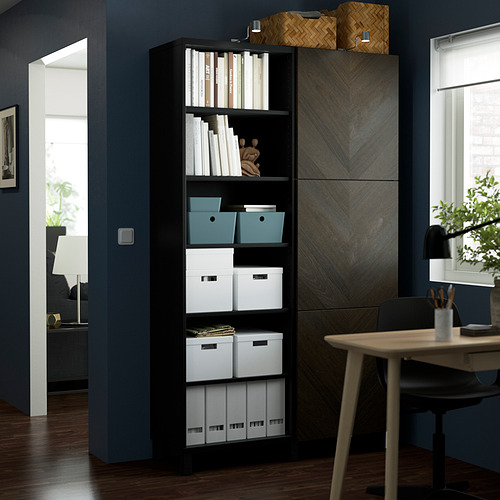 BESTÅ storage combination with doors