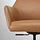 MALSKÄR/TOSSBERG - swivel chair, Grann light brown/black | IKEA Indonesia - PE904795_S1
