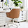 MALSKÄR/TOSSBERG - kursi putar, Grann cokelat muda/putih | IKEA Indonesia - PE904800_S1