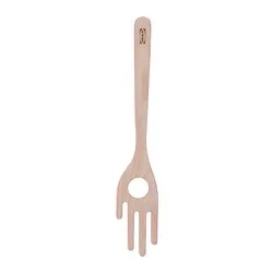 STRÅLFENA - Sendok/garpu spageti , kayu birch solid, 30 cm