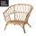 STOCKHOLM 2017 - kursi berlengan, rotan | IKEA Indonesia - 90347247_S1