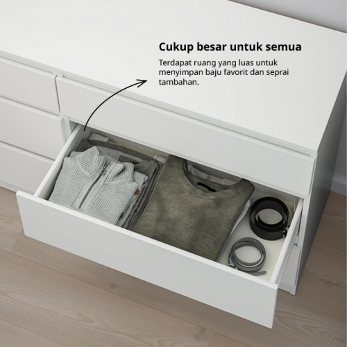 KULLEN chest of 6 drawers