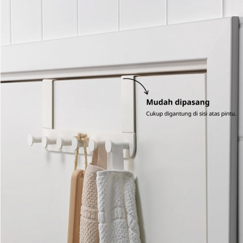 ENUDDEN hanger for door, white IKEA Indonesia