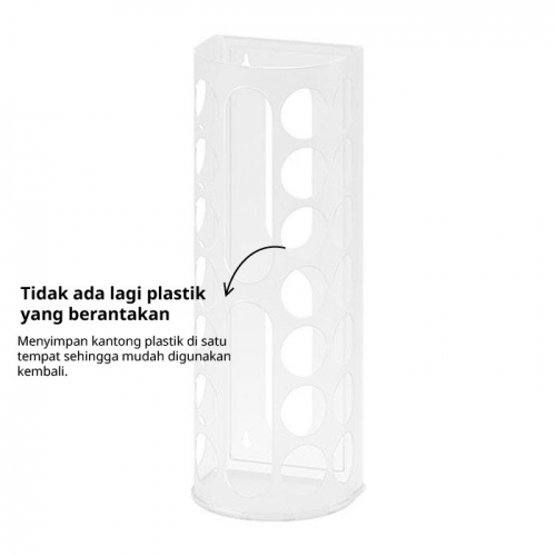 VARIERA tempat kantong plastik