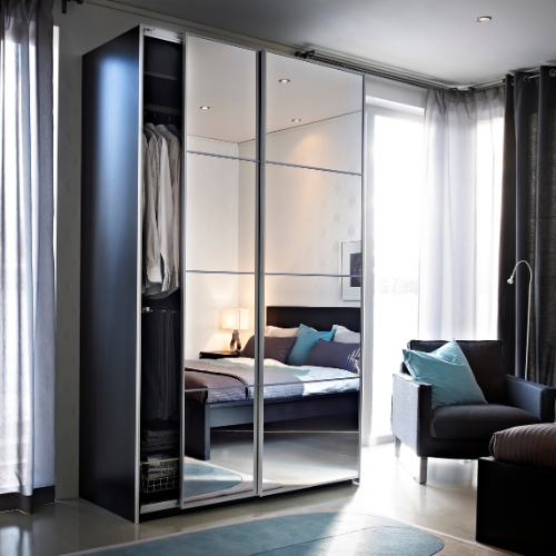 AULI 4 panels for sliding door frame