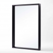 SANANA - Decorative Mirror, 40x60 black-PU