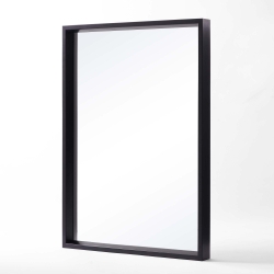 SANANA - Cermin Dekorasi, 40x60 hitam-PU