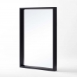 SANANA - Decorative Mirror, 50x70 black-PU