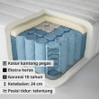 VALEVÅG - pocket sprung mattress, extra firm/light blue, 160x200 cm | IKEA Indonesia - 00469950_S2