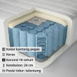 VALEVÅG - pocket sprung mattress, firm/light blue, 160x200 cm | IKEA Indonesia - 20450681_S2