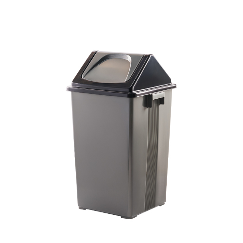 SHINPO bin with swing lid 70L 