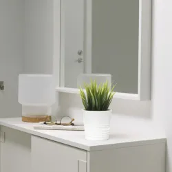 FEJKA - Tanaman tiruan dalam pot, dalam/luar ruang rumput, 9 cm
