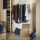MULIG - rak pakaian, putih, 99x152 cm | IKEA Indonesia - 80179433_S1