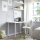 ADILS/LINNMON - meja, putih, 100x60 cm | IKEA Indonesia - 09246408_S1