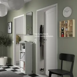 BILLY - Rak buku, putih, 40x28x106 cm