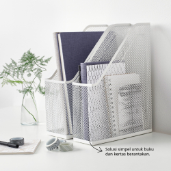 DRÖNJÖNS - Magazine file, white