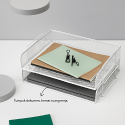 DRÖNJÖNS - Letter tray, white