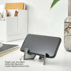 YUPPIENALLE - Tempat untuk handphone, abu-abu
