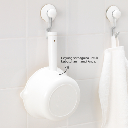 GRUMLAN - Water scoop, white