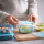 PRUTA - food container with lid, blue, 0.6 l | IKEA Indonesia - 60597105_S1