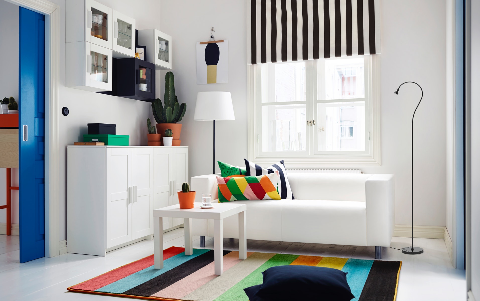 Minimalist living room decoration for small homes - IKEA Indonesia