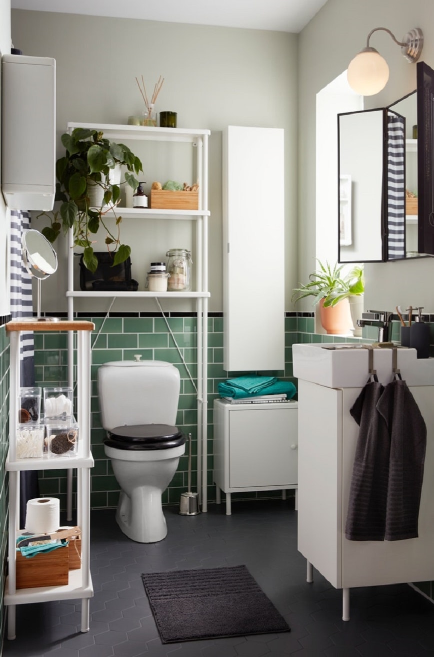 Great ideas to make the most of a small bathroom - IKEA