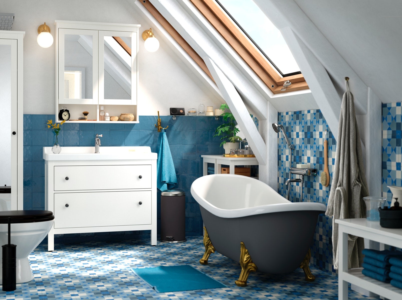 Great ideas to make the most of a small bathroom - IKEA