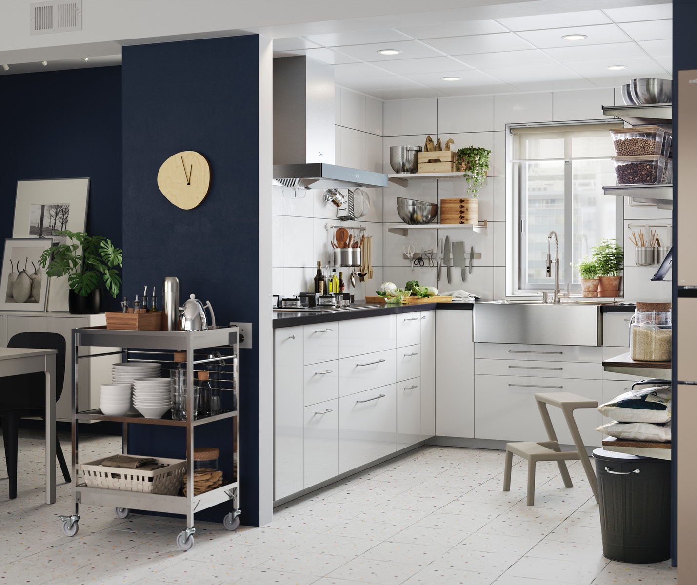 Desain kitchen set minimalis 2020 | IKEA Indonesia