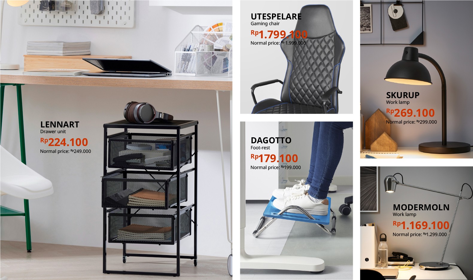 Minimalist Workspace Furniture | IKEA Indonesia