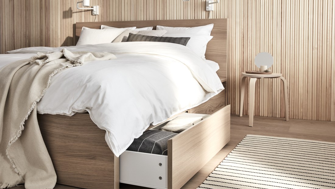 Optimizing layout for small bedrooms to enhance sleep quality IKEA