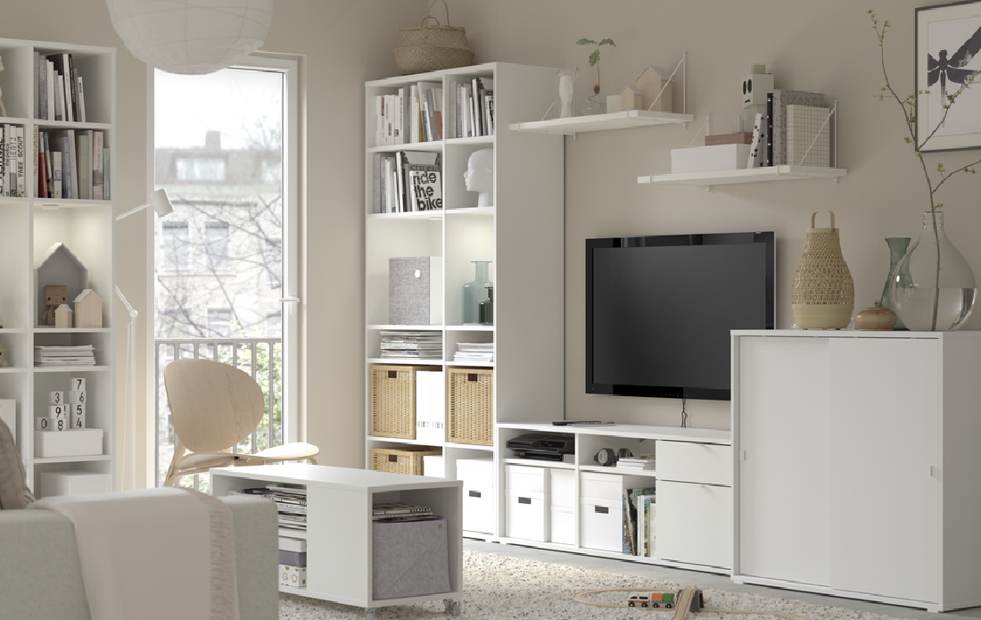 bufet minimalis ruang tamu