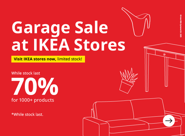 Garage Sale 25 Jul - Agus 2025