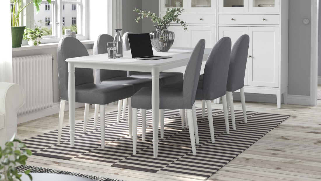 dekorasi ruang makan sederana