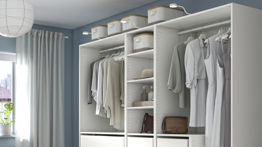 lemari pakaian minimalis