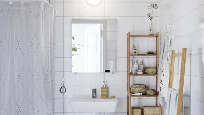 rak kaca kamar mandi