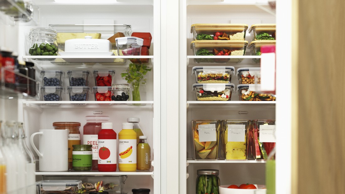 wadah penyimpanan kulkas