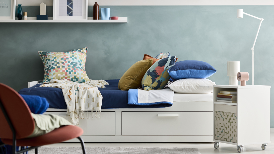 menata kasur tanpa dipan