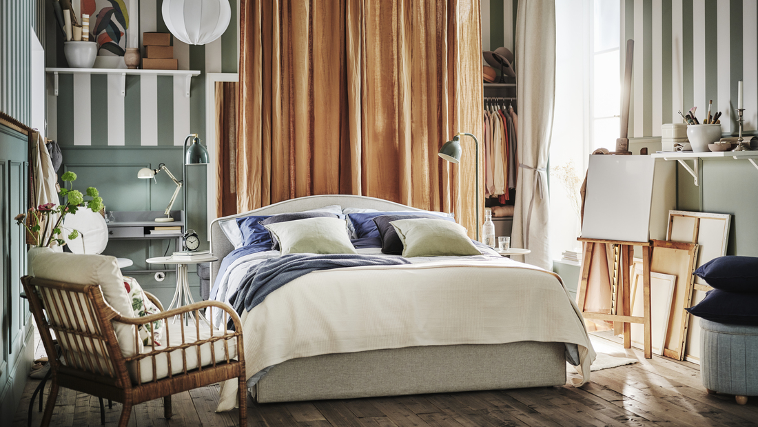 menata kasur tanpa dipan