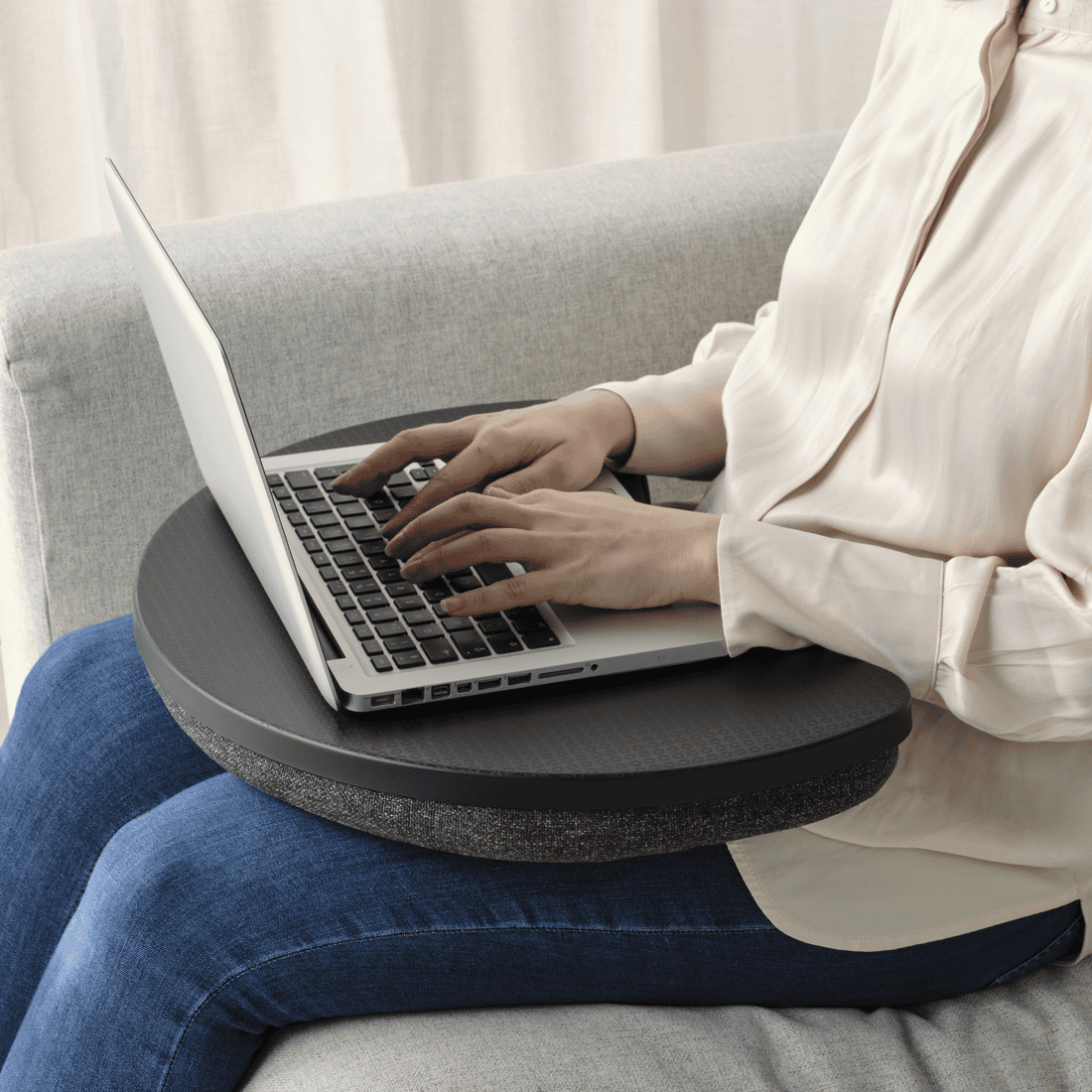 ÖJULF laptop support for flexible work from the sofa