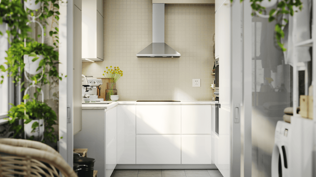 wall-mounted RYTMISK range hood