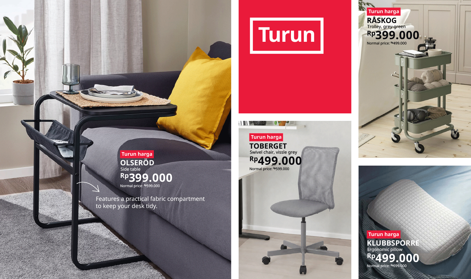 Promo Murah Furniture and Home Furnishings - Disc. Up To 50%