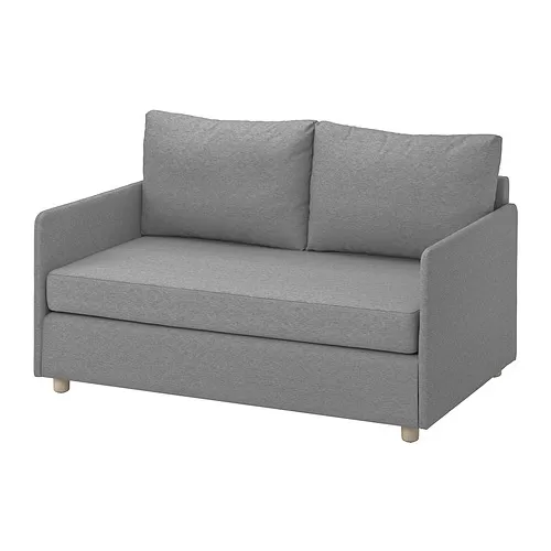 FRIDHULT Sofa-bed, knisa light grey