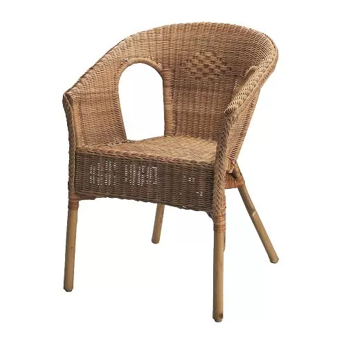 AGEN Chair, rattan/bamboo