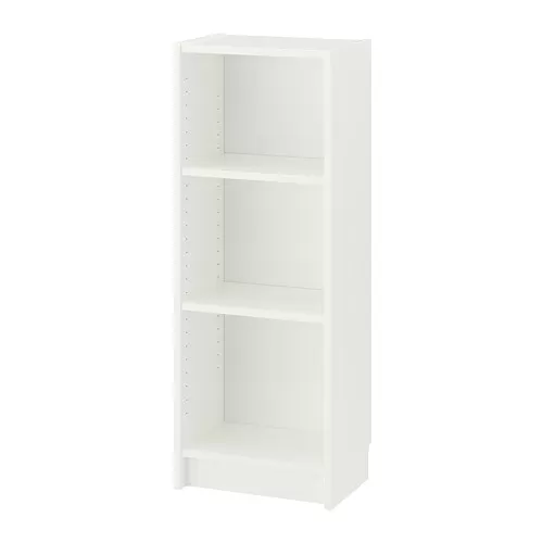 BILLY Bookcase, white, 40x28x106 cm