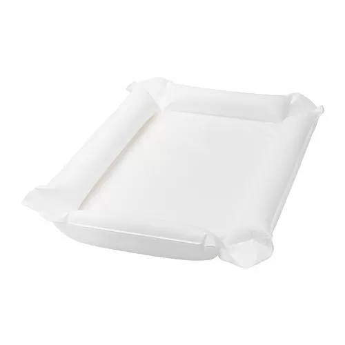 SKÖTSAM Babycare mat, white, 53x80x2 cm
