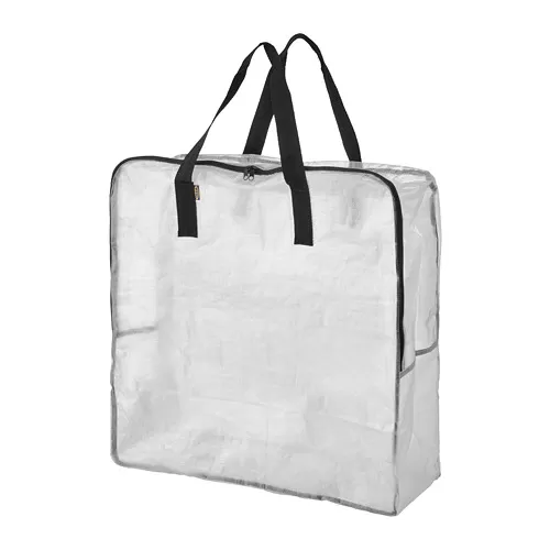  DIMPA Storage bag, transparent, 65x22x65 cm