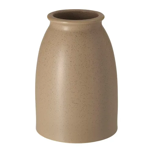 KOPPARBJÖRK Vase, light brown, 21 cm